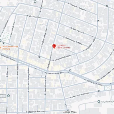 Localização - Copiadora Digital Eficiente